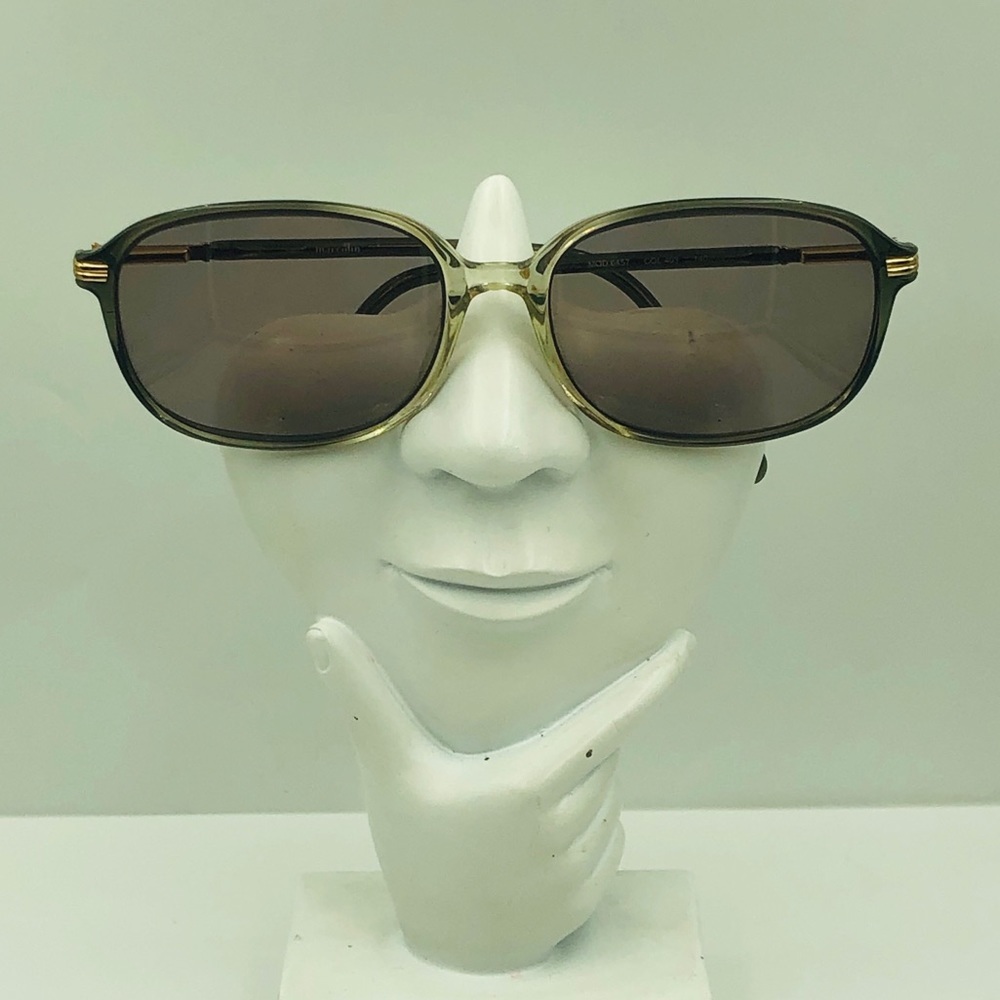 Marcolin Vintage Translucent Oval Sunglasses Frame